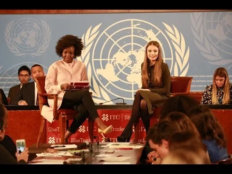 UN the power of digital women: Xenia Tchoumi at the United Nations