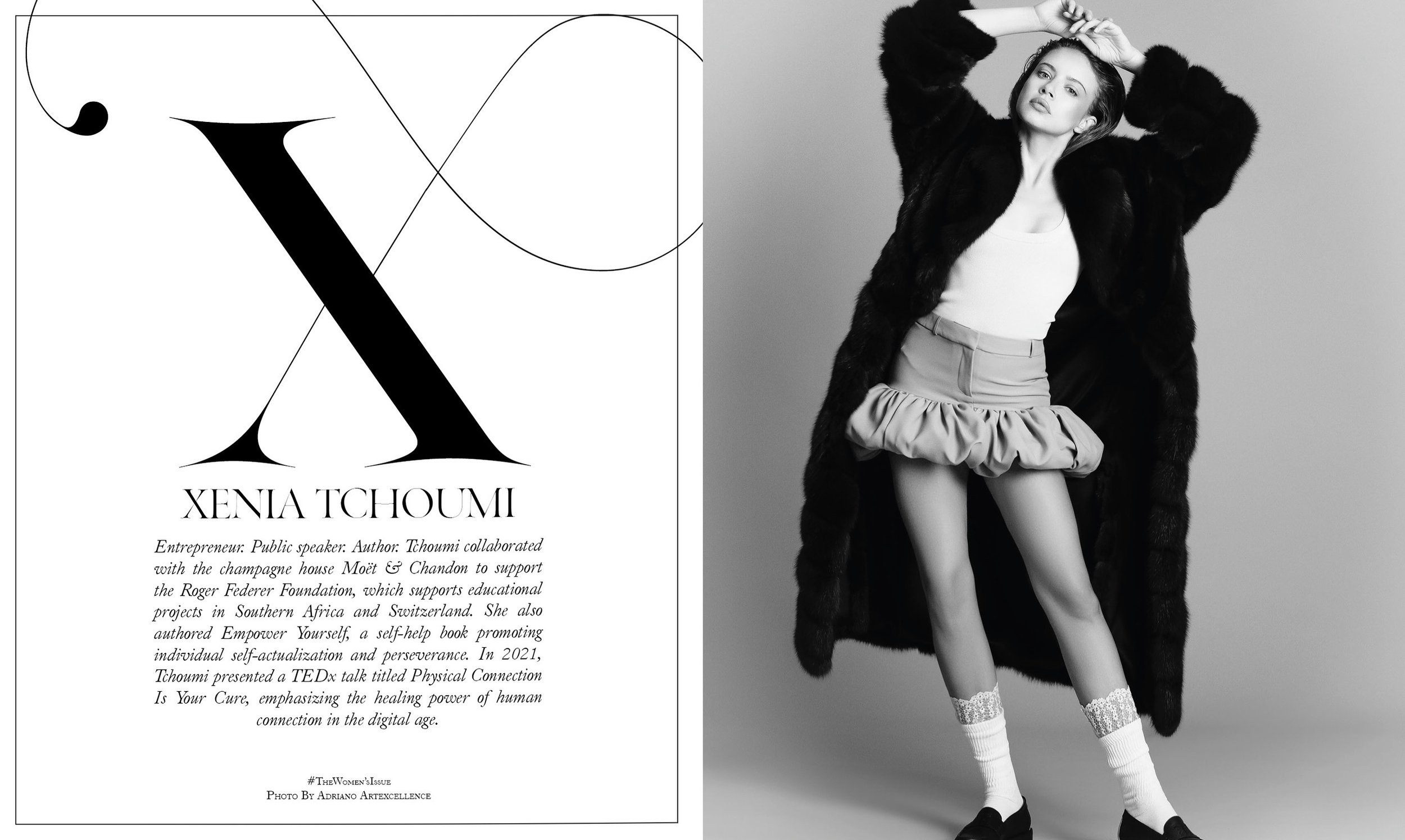 Xenia Tchoumi Mission Magazine 2025