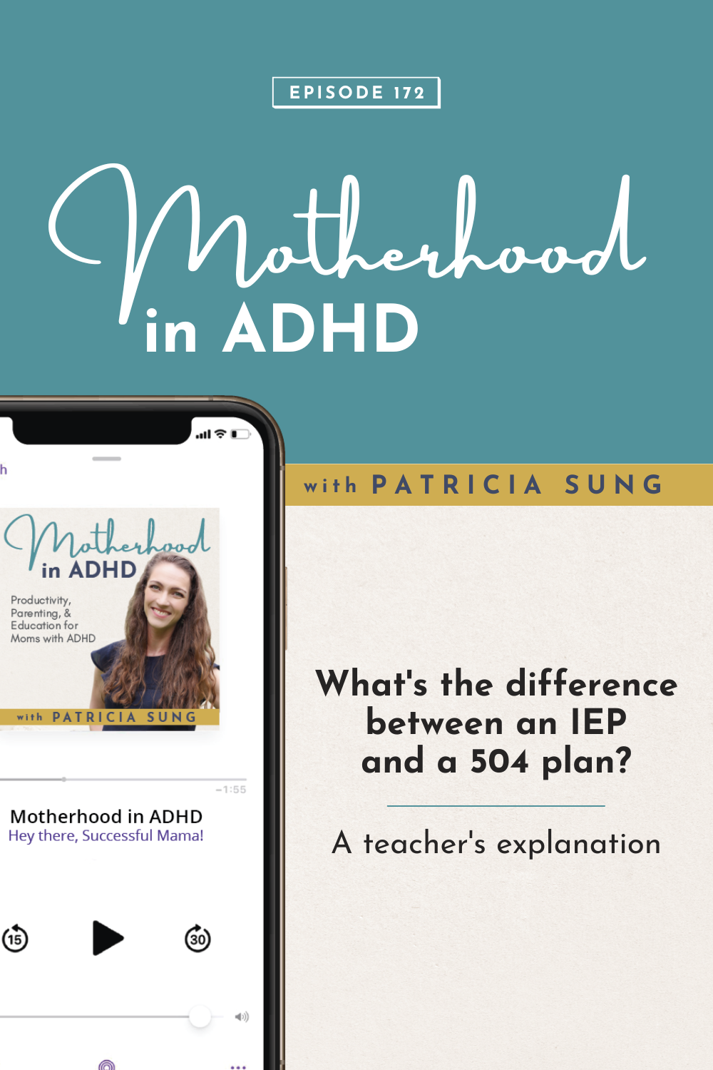 What's the difference between an IEP and 504 plan?  A teacher’s explanation #172