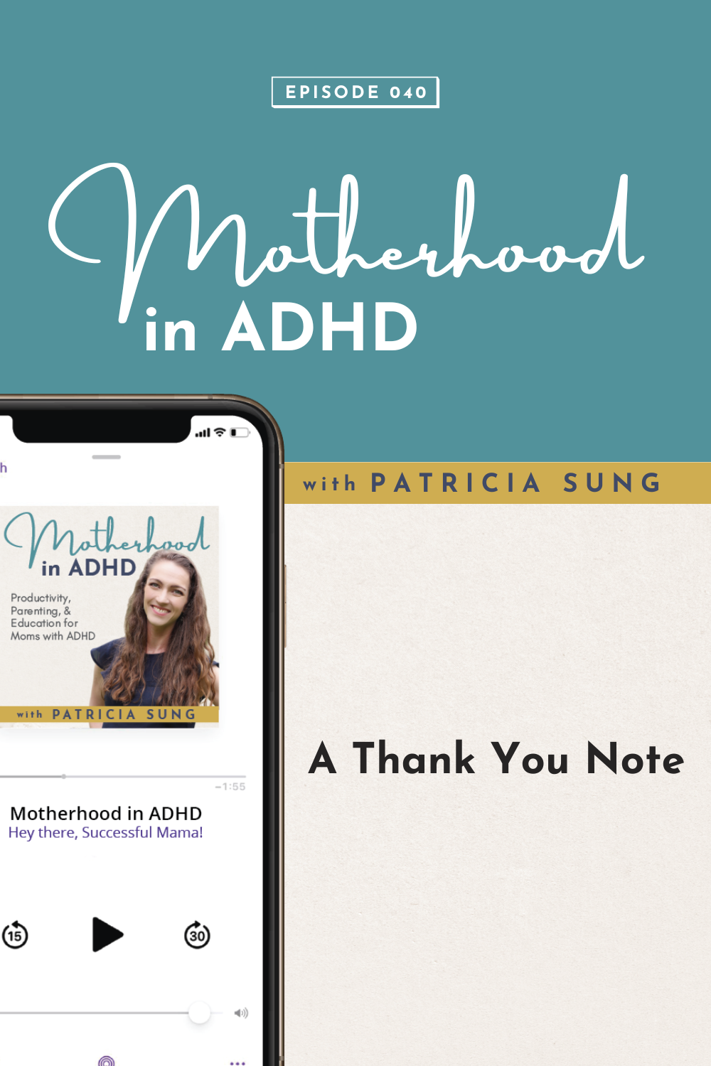 A Thank You Note #040