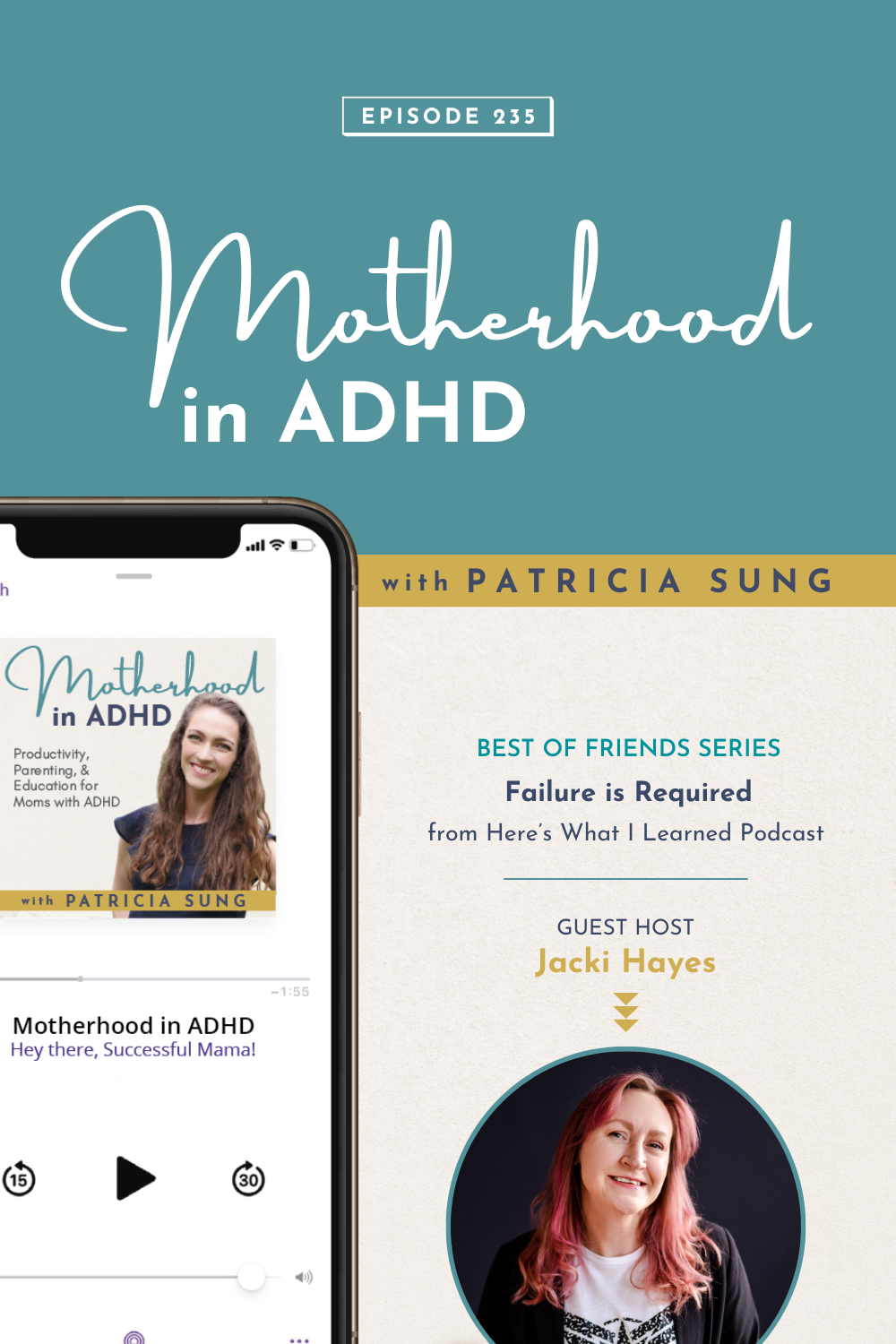 Failure is Required from Here’s What I Learned with Jacki Hayes #235 