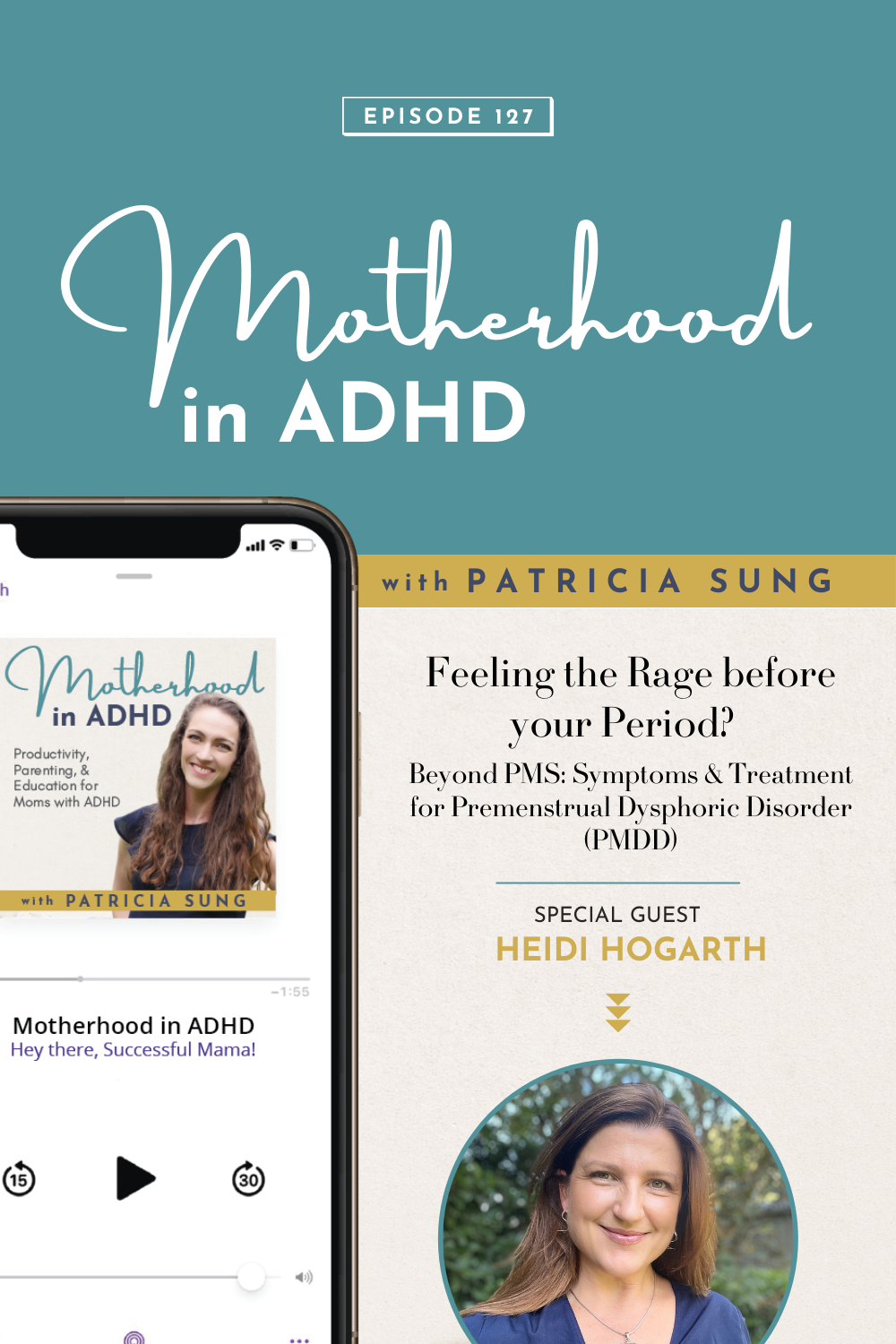 Feeling the Rage before your Period? Beyond PMS: Symptoms & Treatment for  Premenstrual Dysphoric Disorder (PMDD) with Heidi Hogarth #127 — Patricia  Sung ▫ Motherhood in ADHD