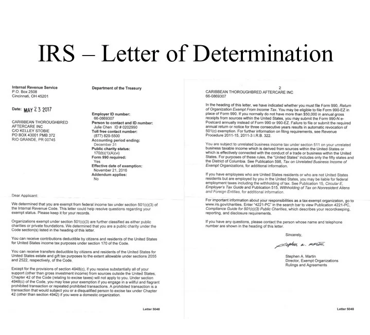 IRS - Ltr of Determination.jpg