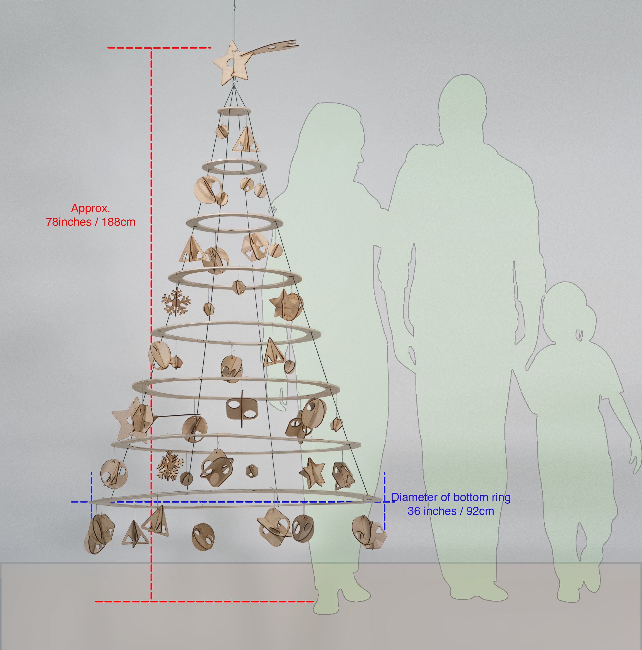 Christmas Tree Size Chart