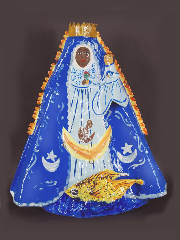 Yemaya, depicted as Nuestra Senora de la Regla, view 1