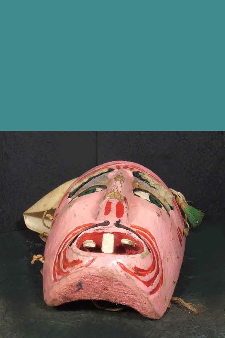 Vintage viejo mask, view 5