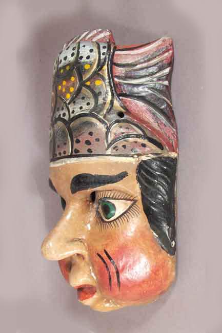 merman mask, view 3