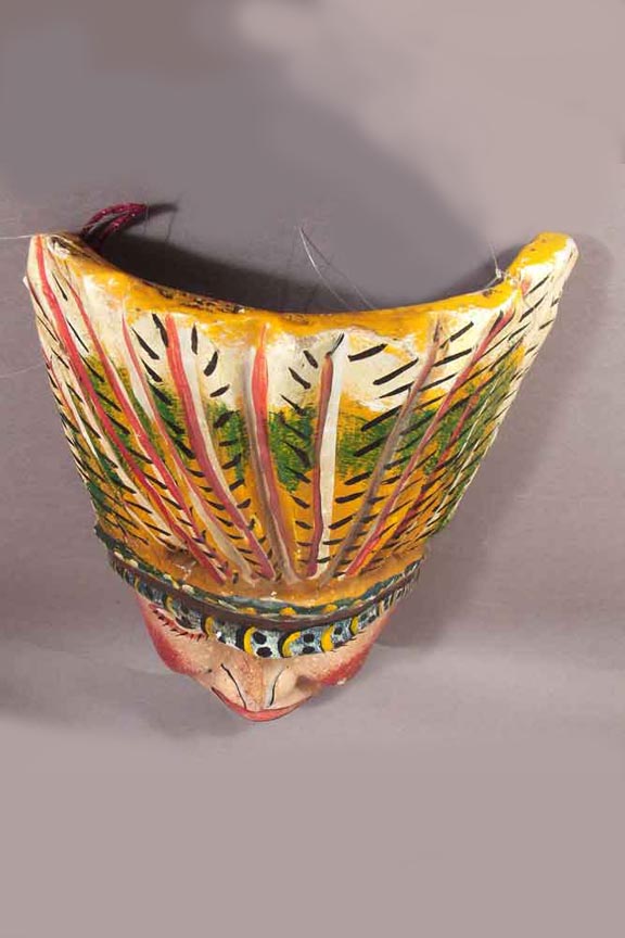 Indio mask, view 3