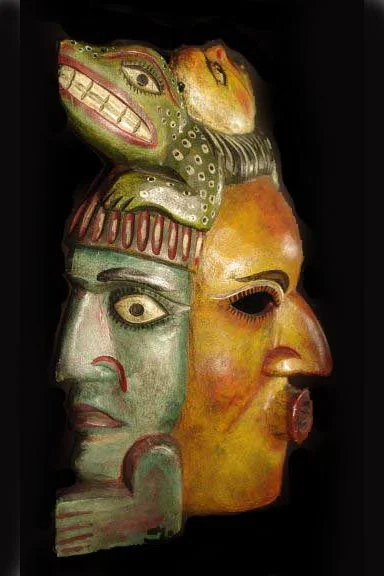Arturo AjCanil 3-face mask, view 2