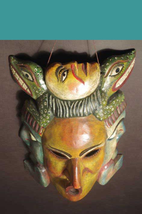 Arturo AjCanil 3-face mask, view 6