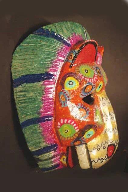 lion mask, view 2