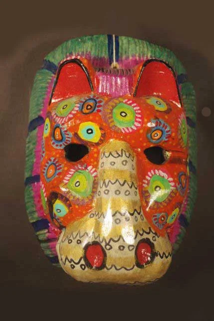M26.  Guatemalan lion mask