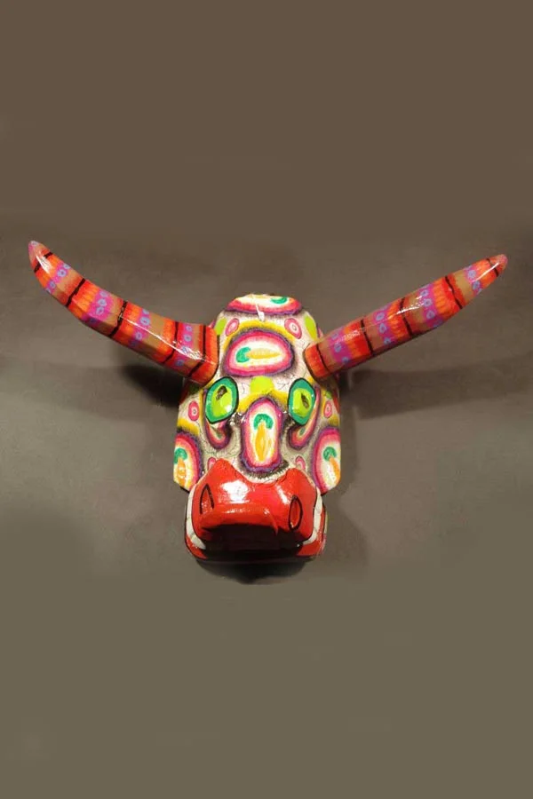 Toro mask, view 1