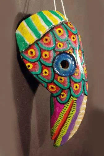 Mini bird mask, view 5