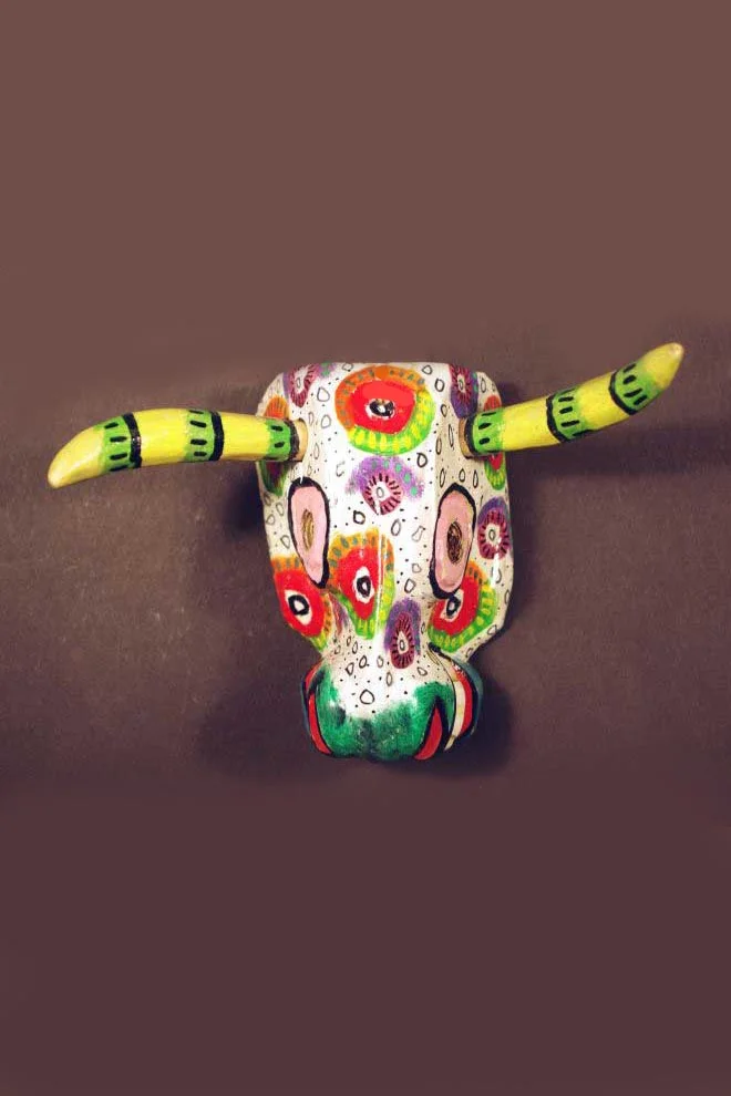 Mini toro mask, view 1