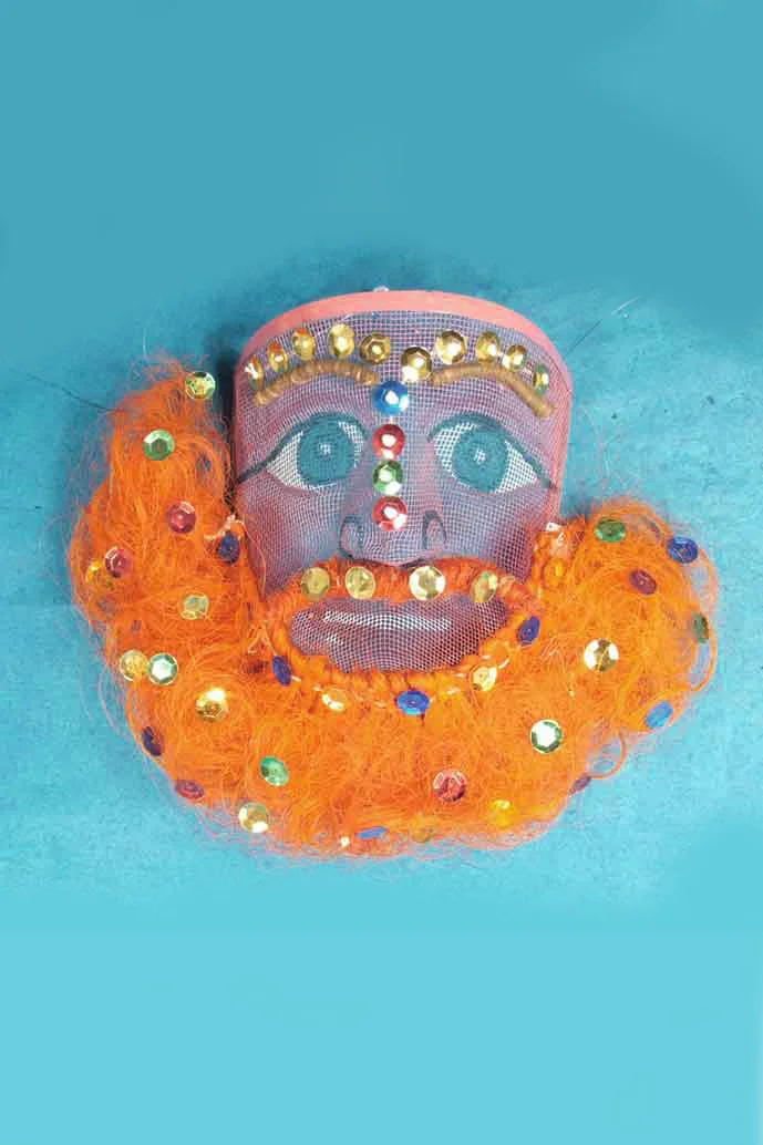 Three Kings screen masks, view 1