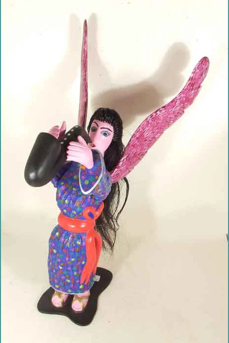 WOOD 4.  Jesus Sosa angel.