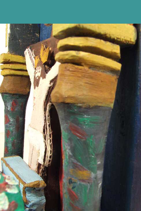 San Jesus in painted wooden nicho, View 4