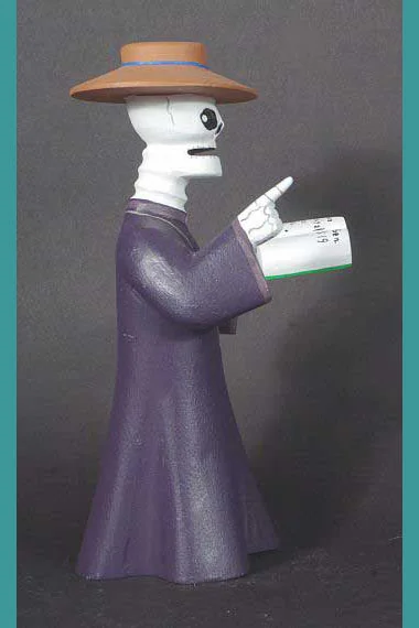 Skeleton priest by Avelino Perez - View 4