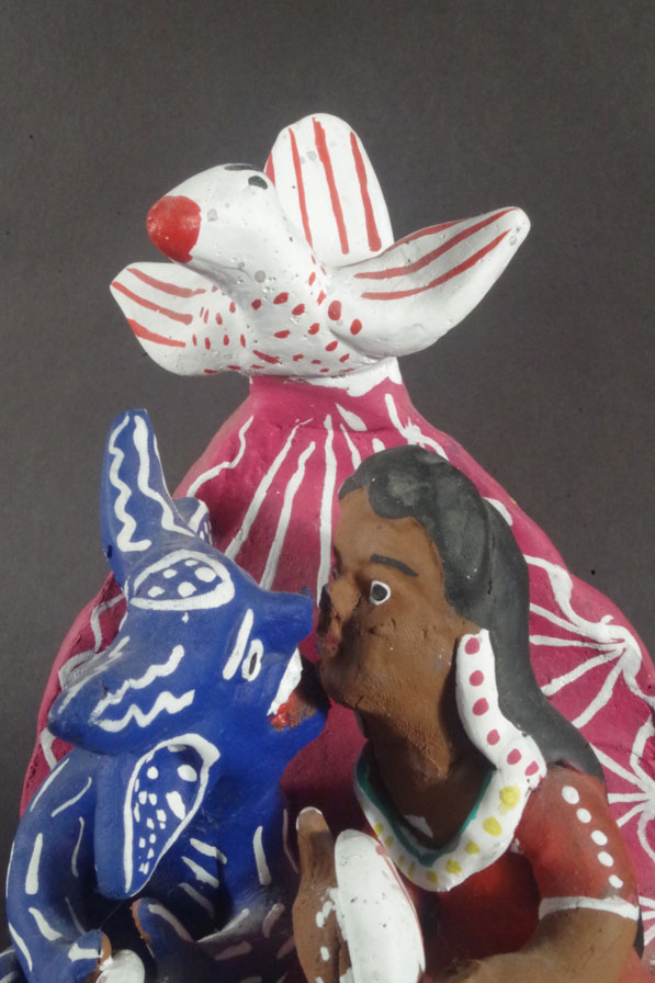 Ocumicho devil couple, view 2