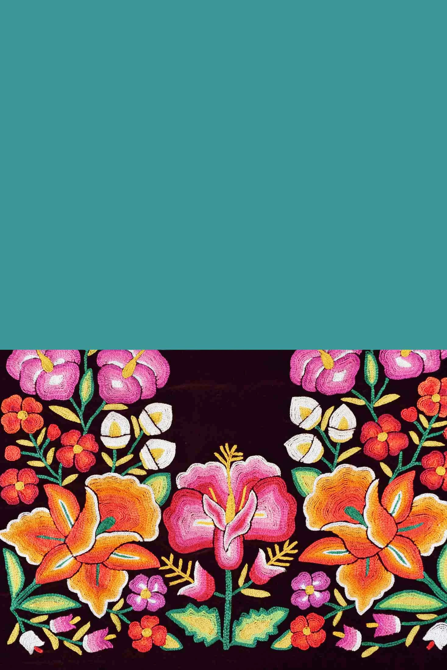 Tehuantepec embroidered huipile 1, view 5