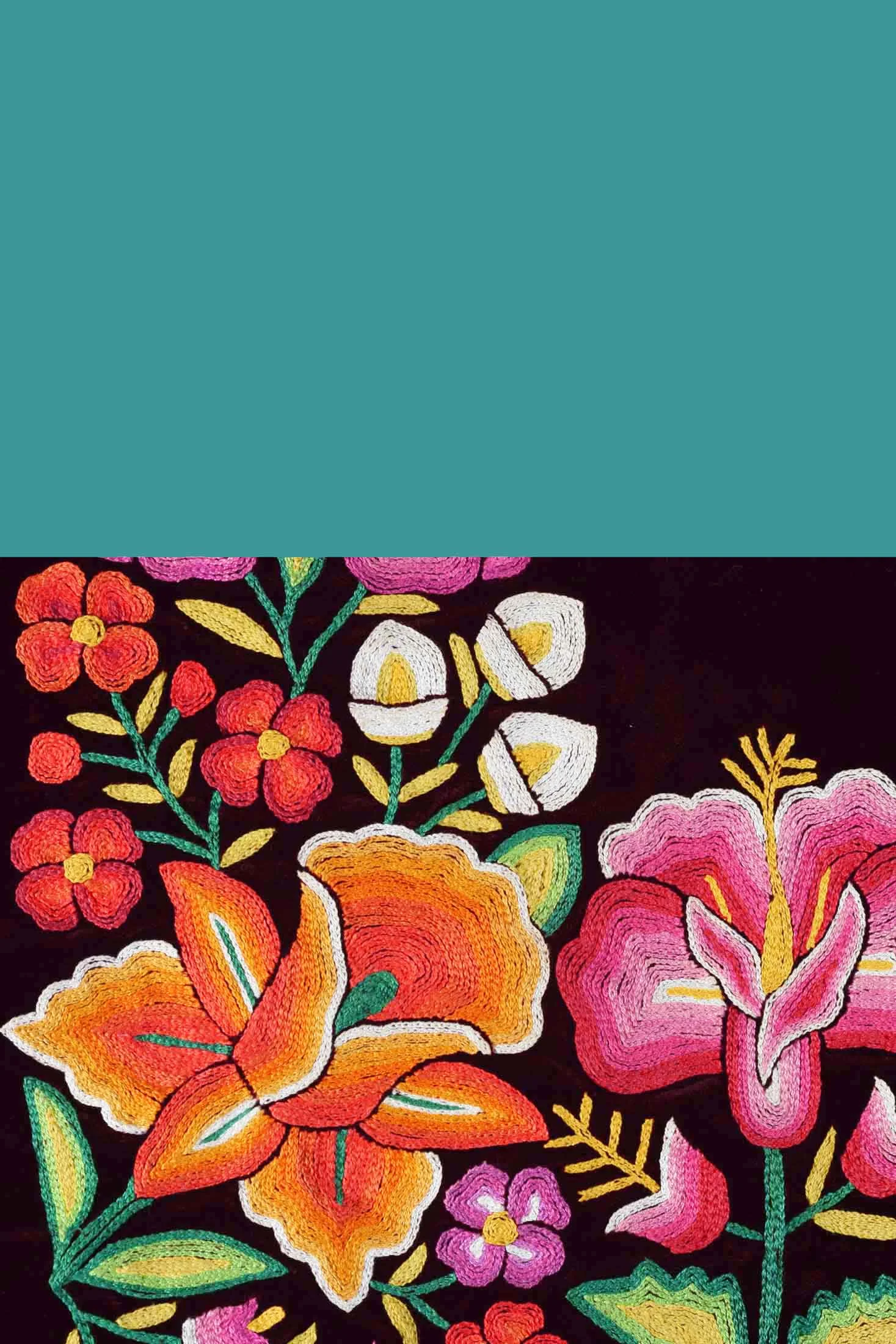 Tehuantepec embroidered huipile 1, view 6
