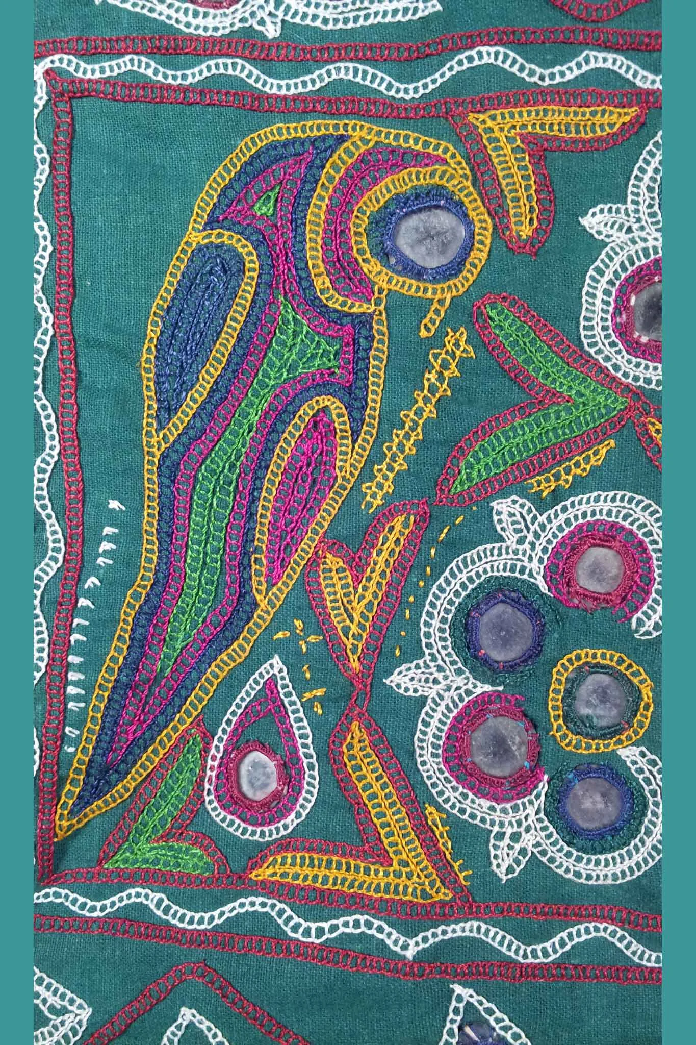 Banjara vintage chakla cloth 13, view 4
