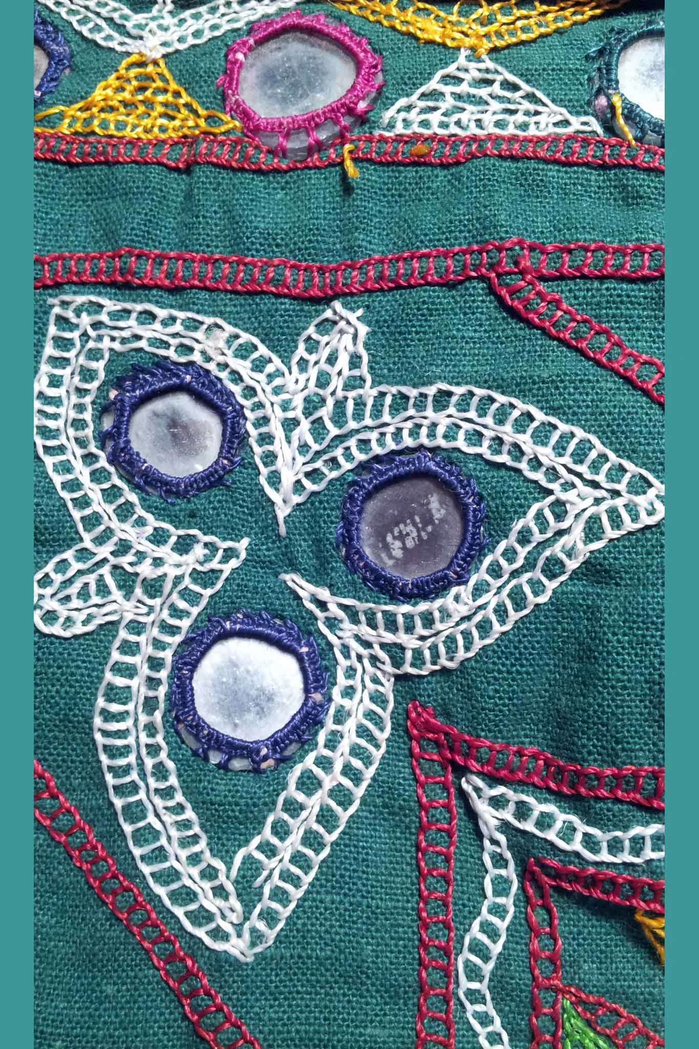 Banjara vintage chakla cloth 13, view 7