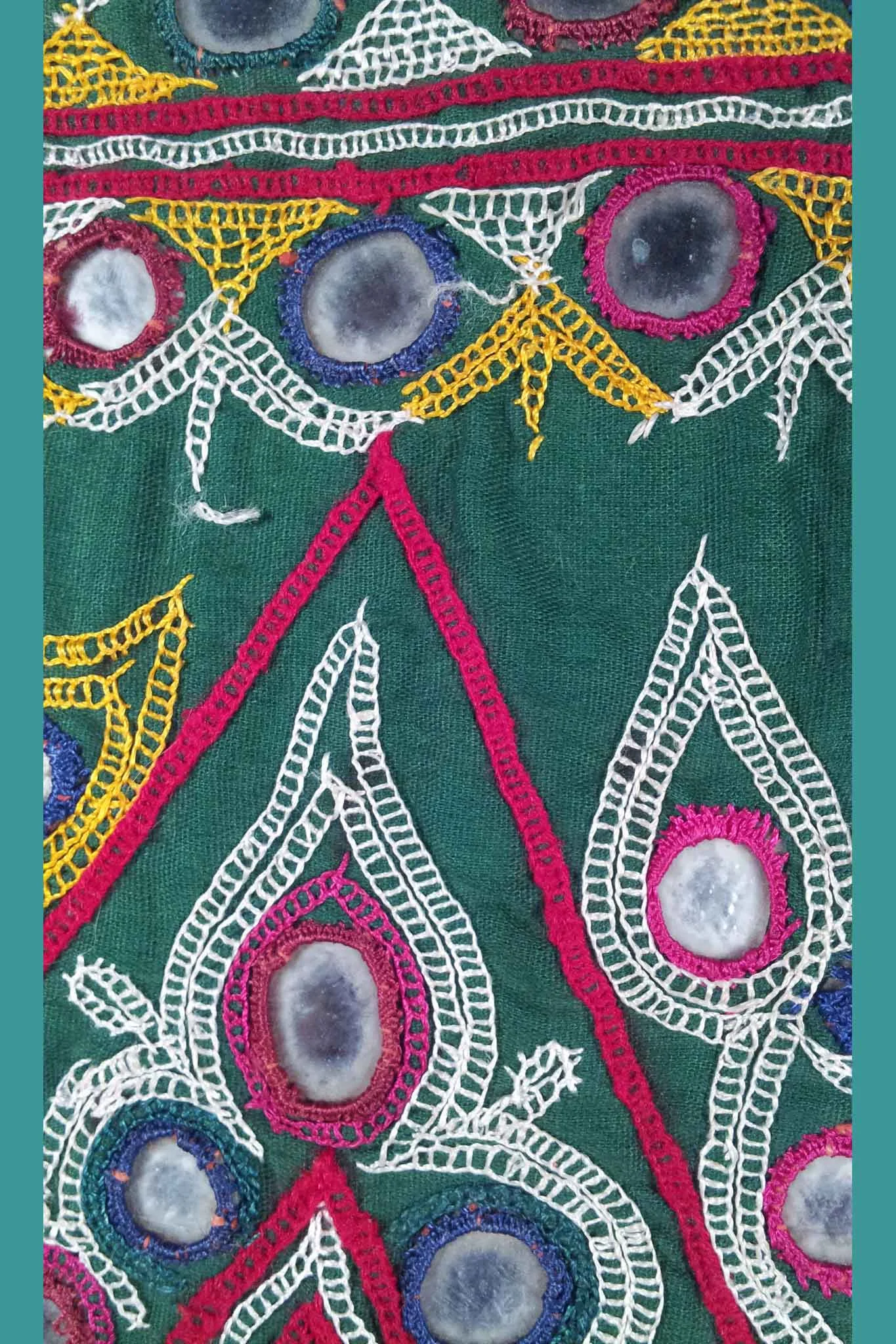 Banjara vintage chakla cloth 12, view 4