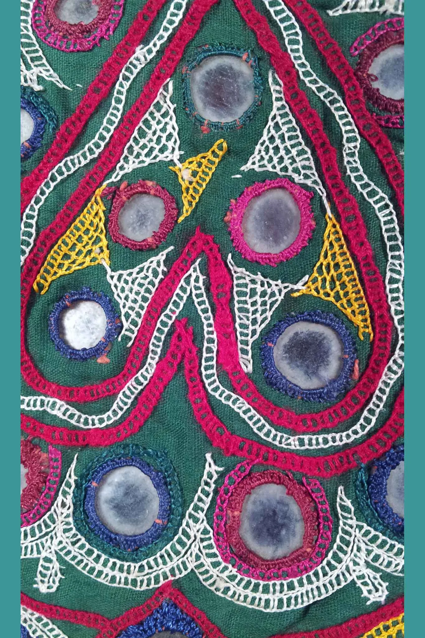 Banjara vintage chakla cloth 12, view 5