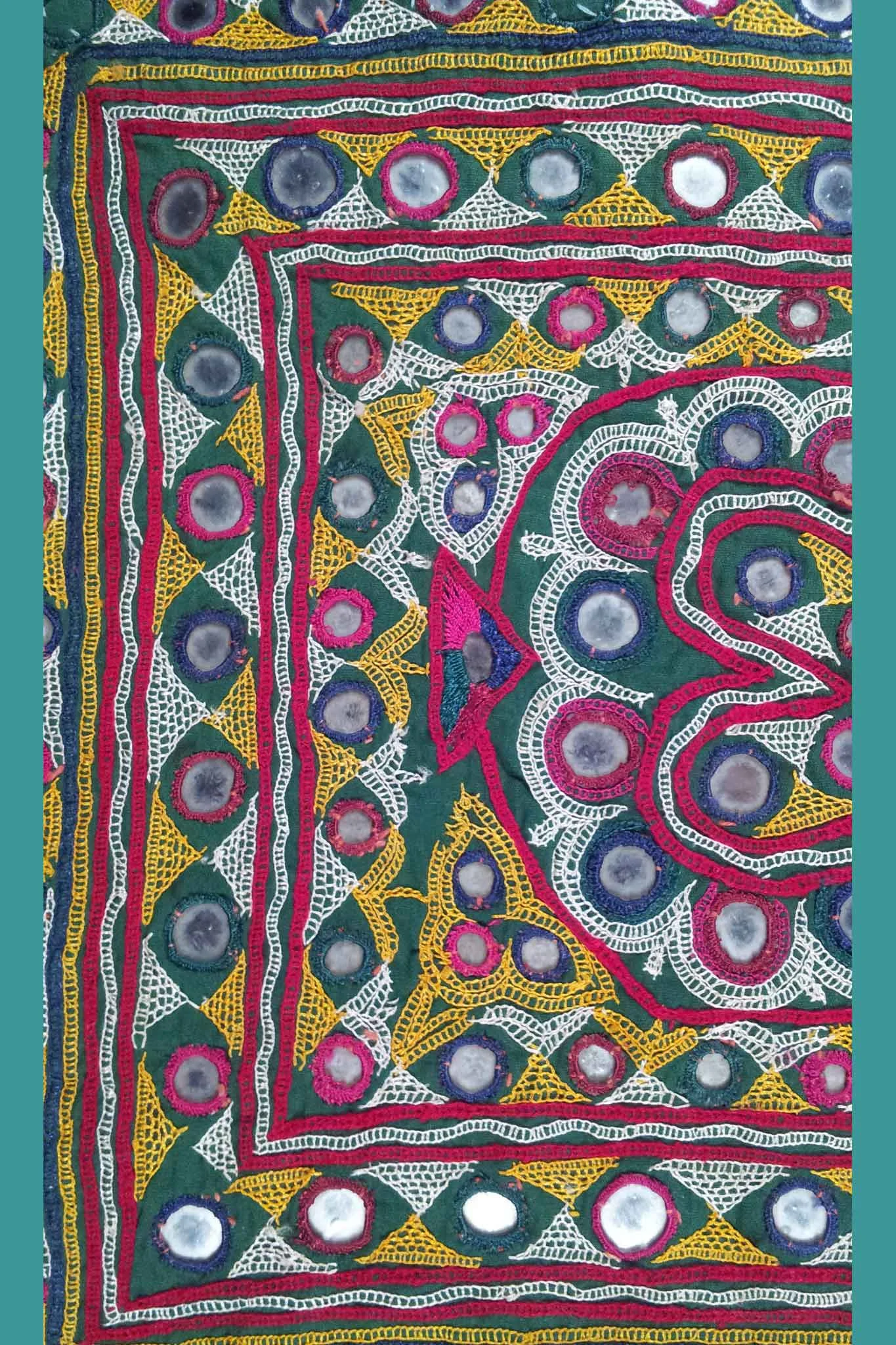 Banjara vintage chakla cloth 12, view 8