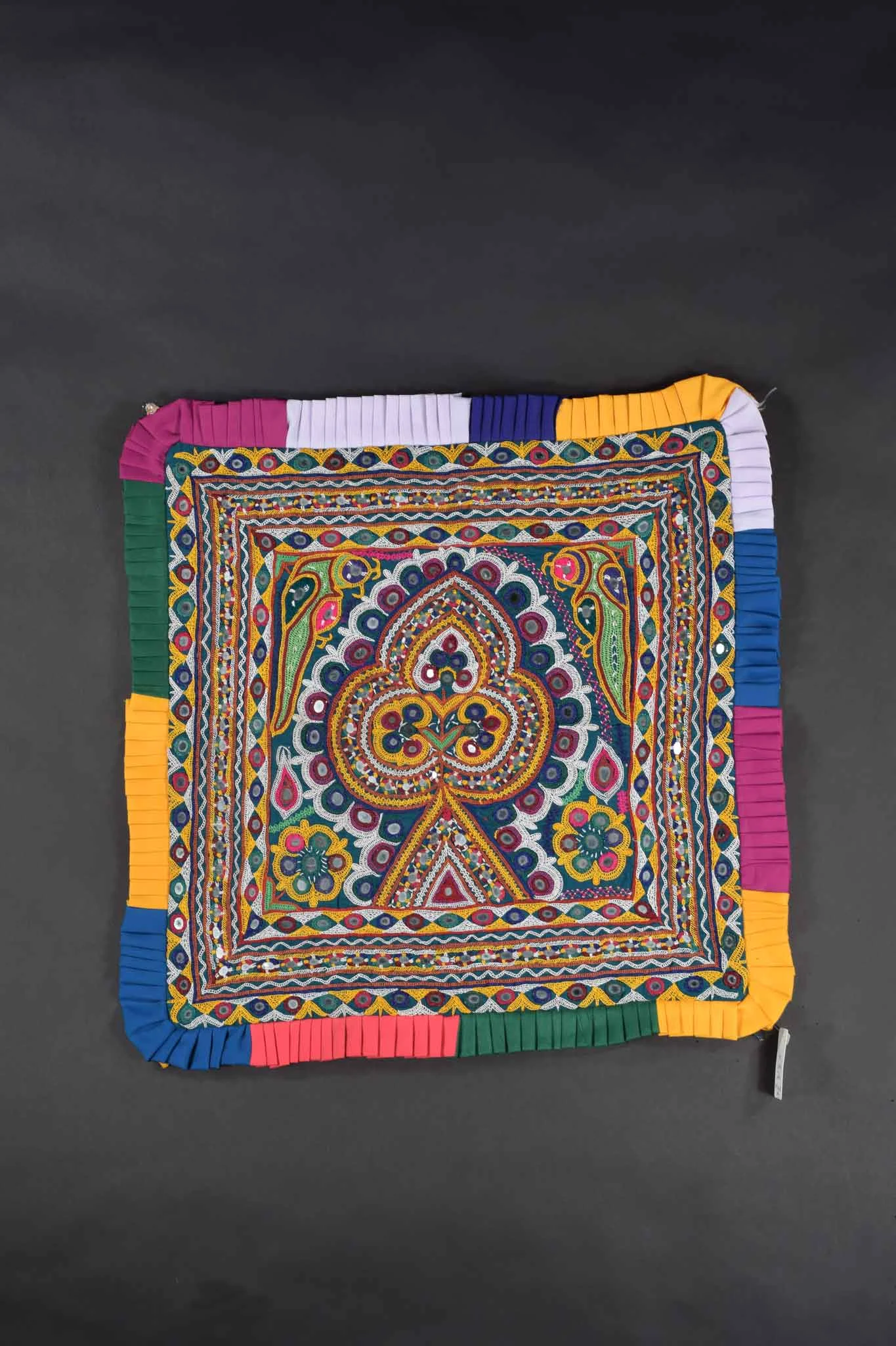 Banjari vintage chakla cloth, view 1