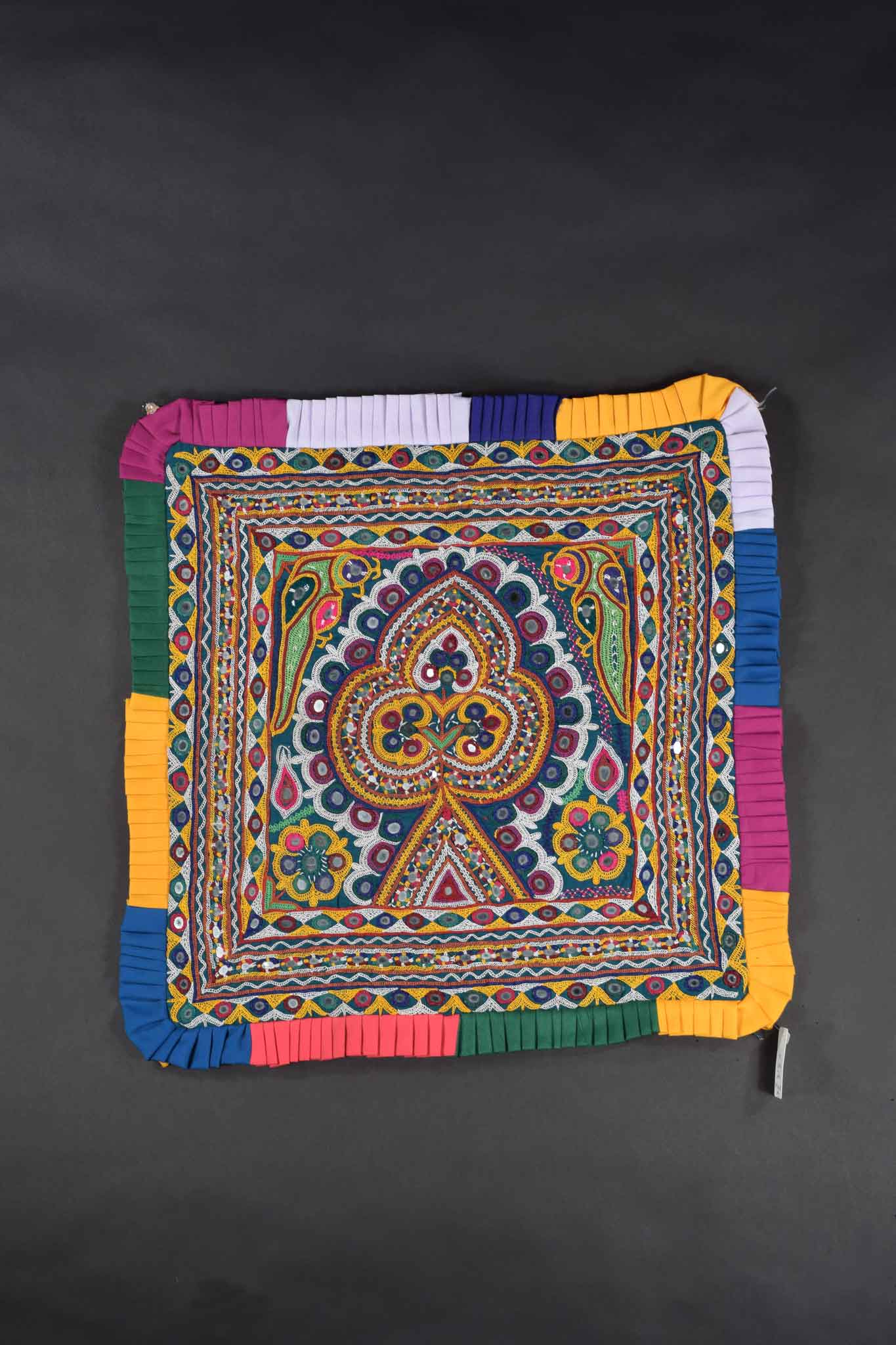 Banjari vintage chakla cloth, view 1