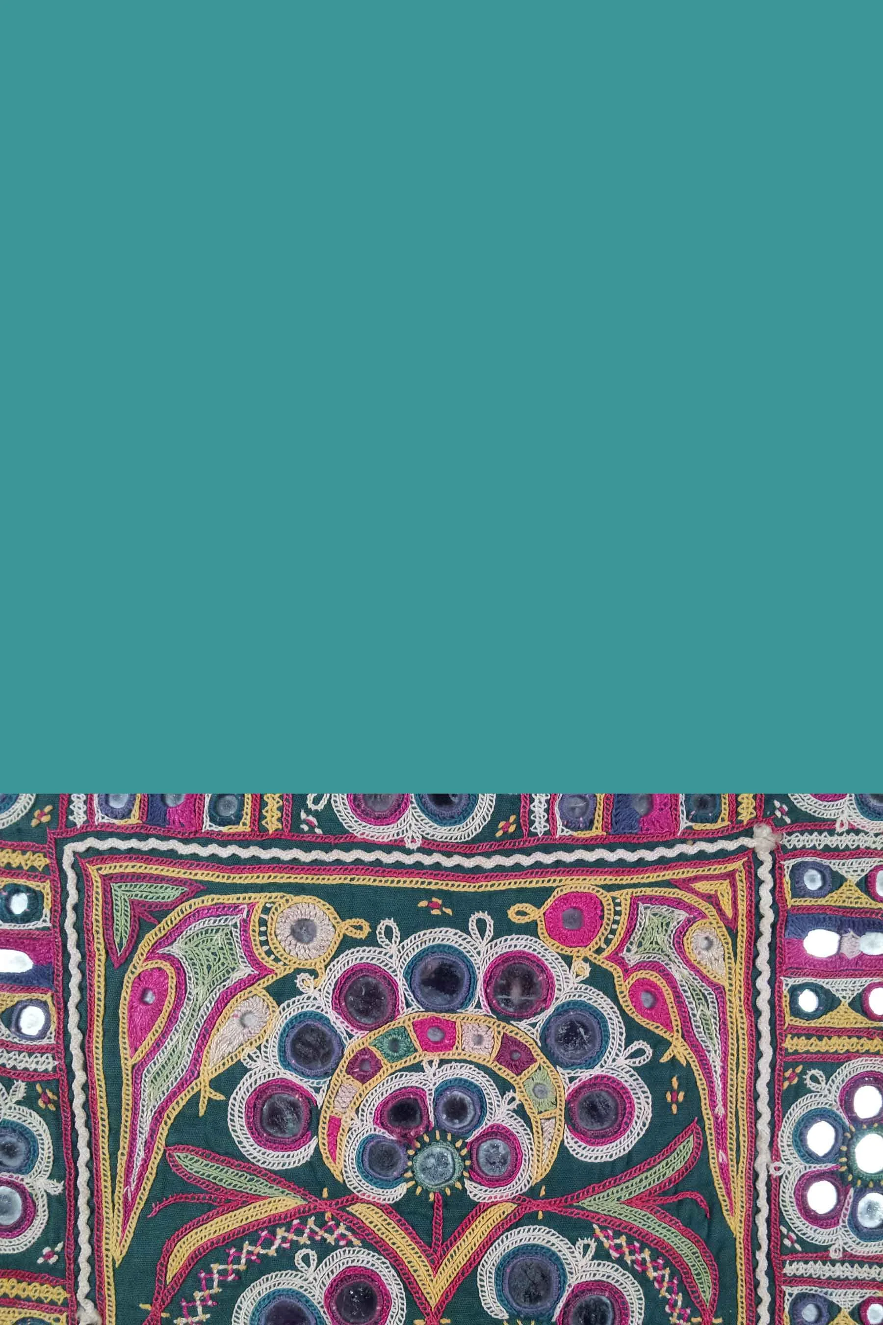 Banjari vintage chakla cloth 3, view 3