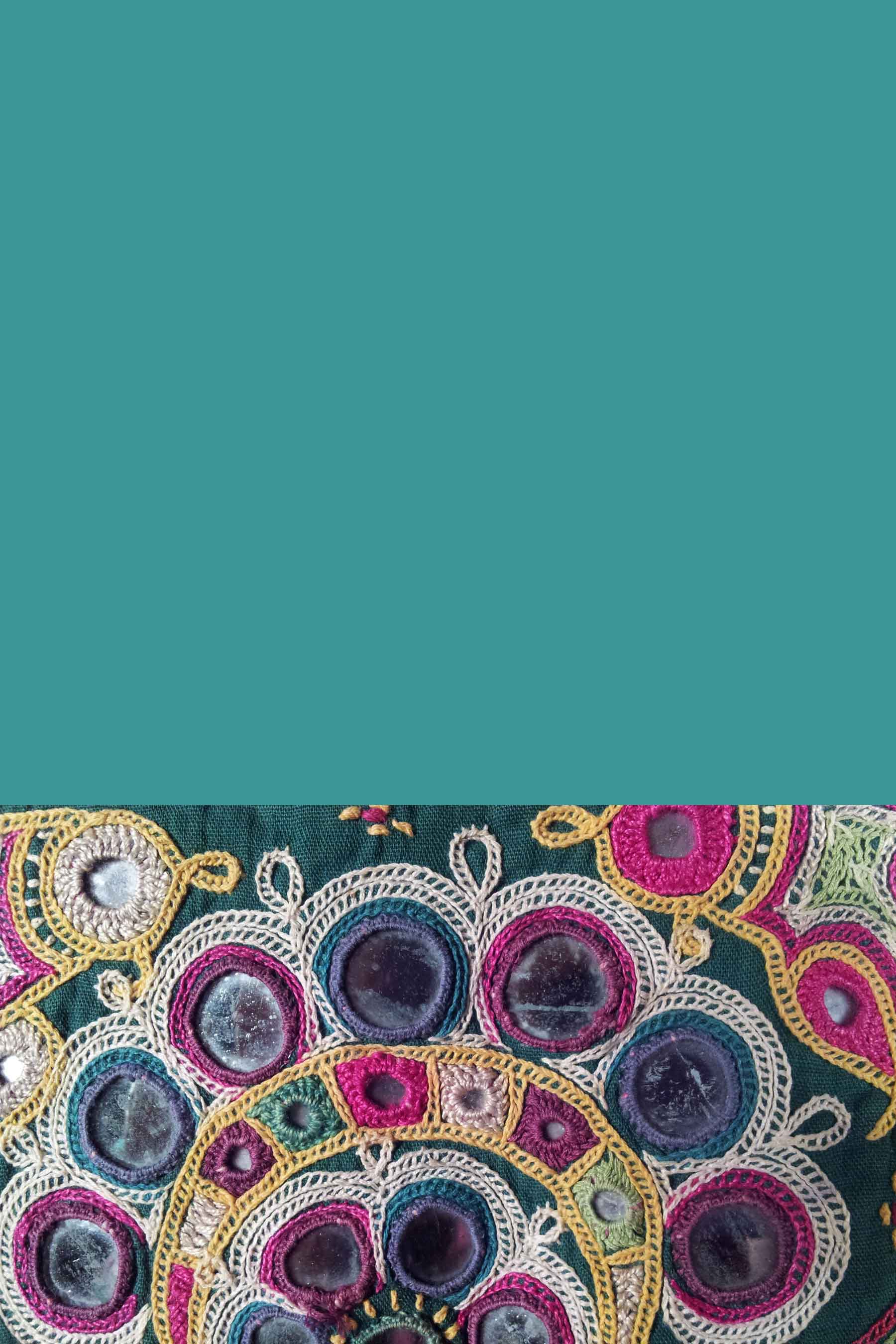 Banjari vintage chakla cloth 3, view 4
