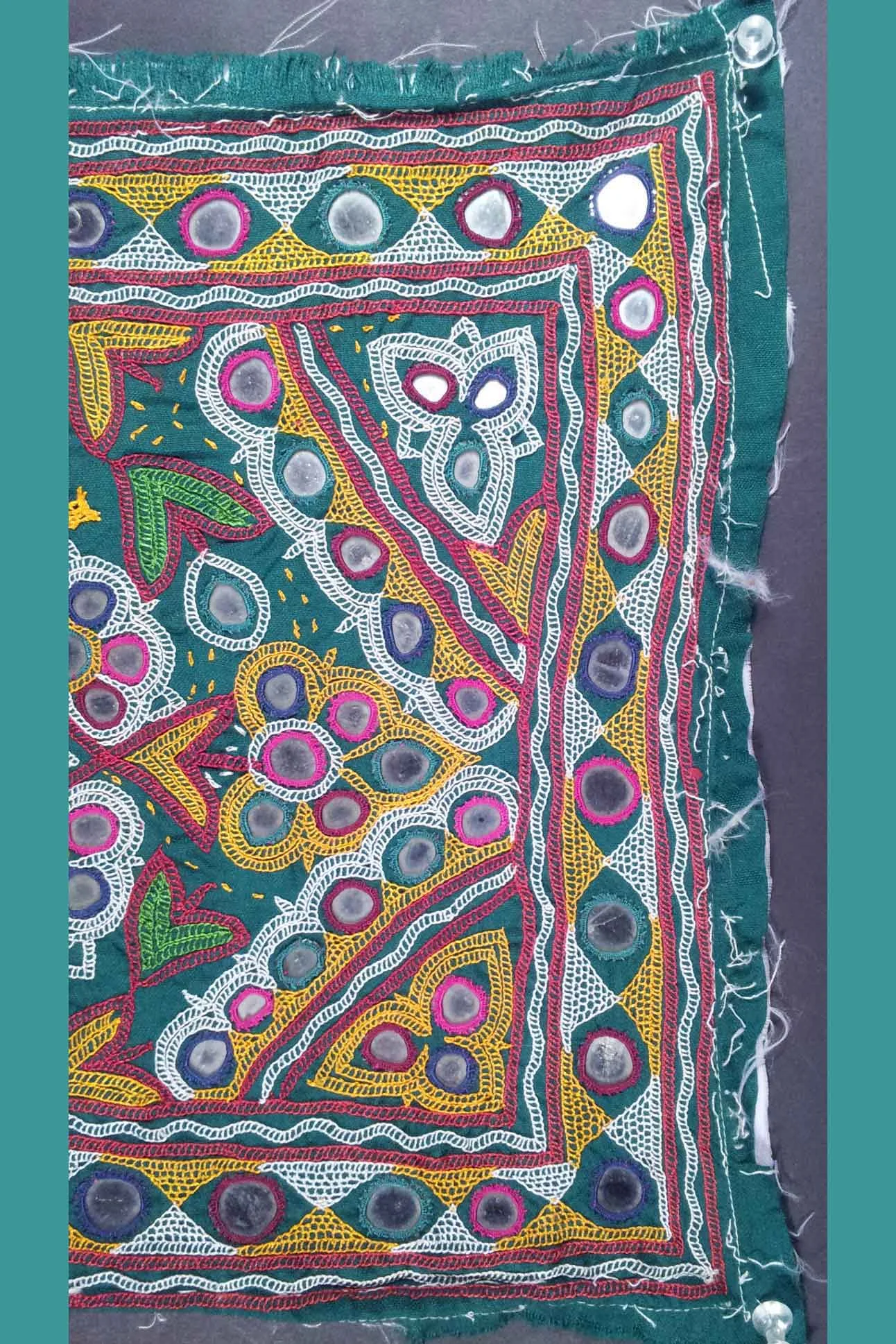 Banjari vintage chakla cloth 10, view 5