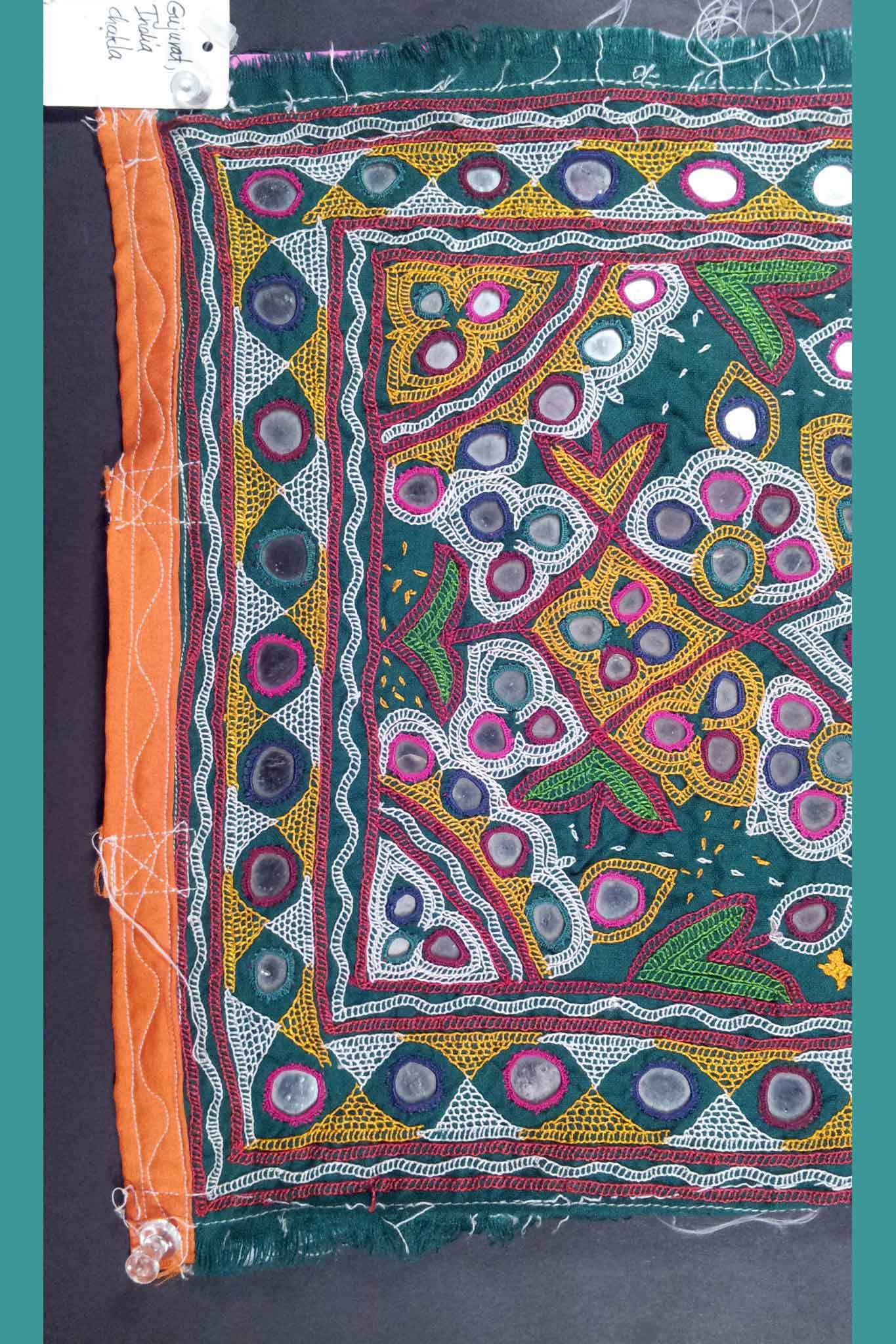 Banjari vintage chakla cloth 10, view 6