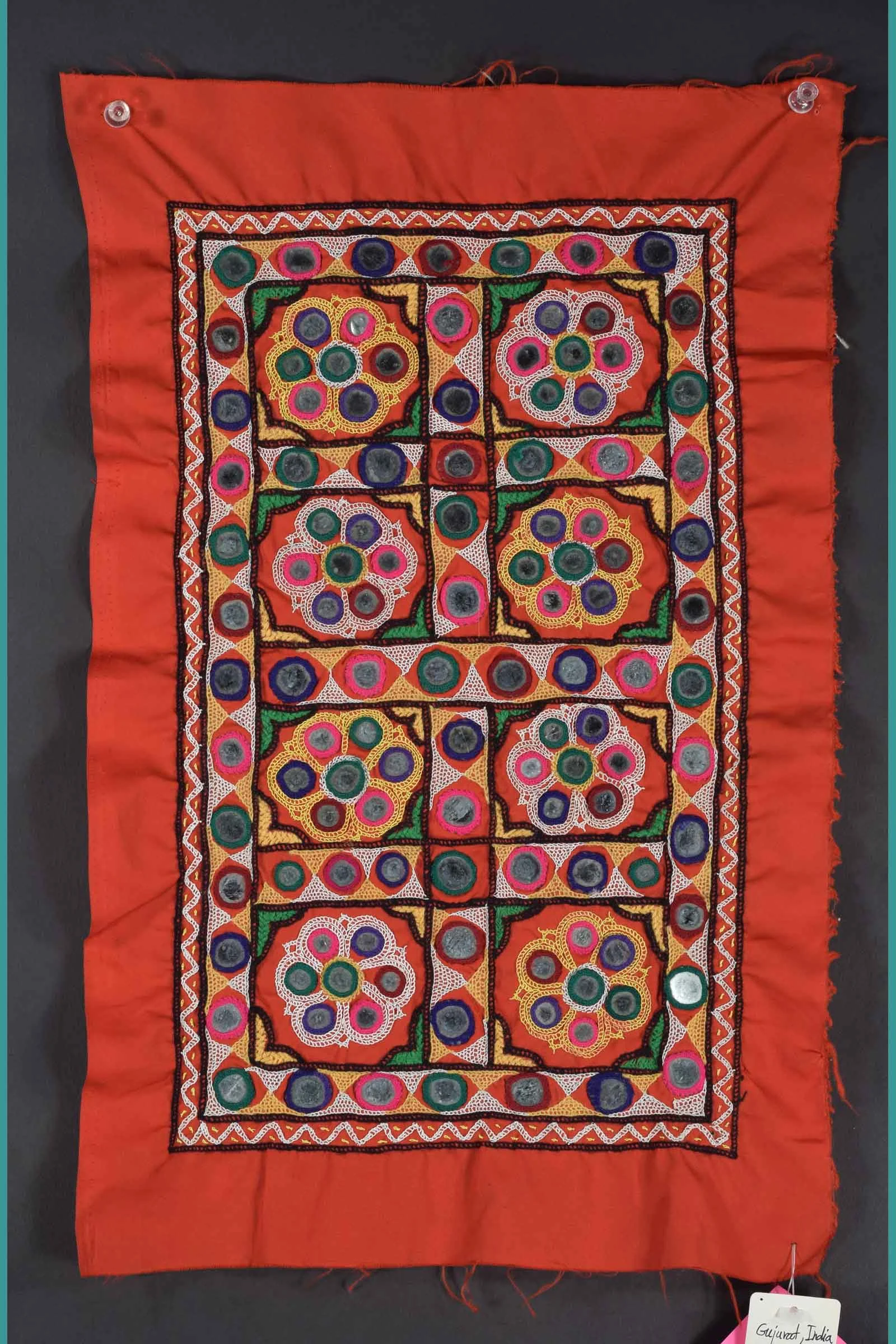 Banjari vintage chakla cloth 8, view 1