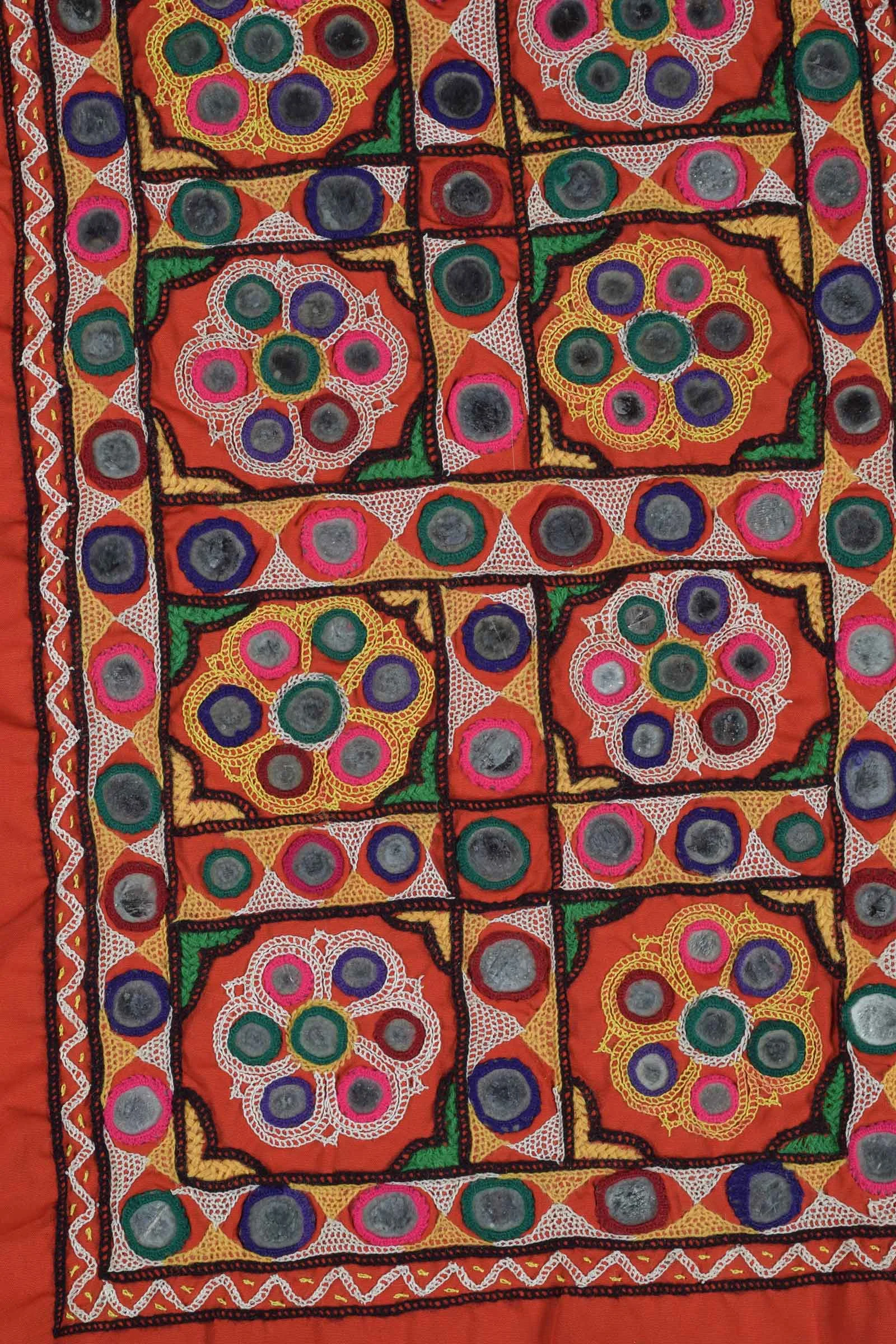 Banjari vintage chakla cloth 8, view 6