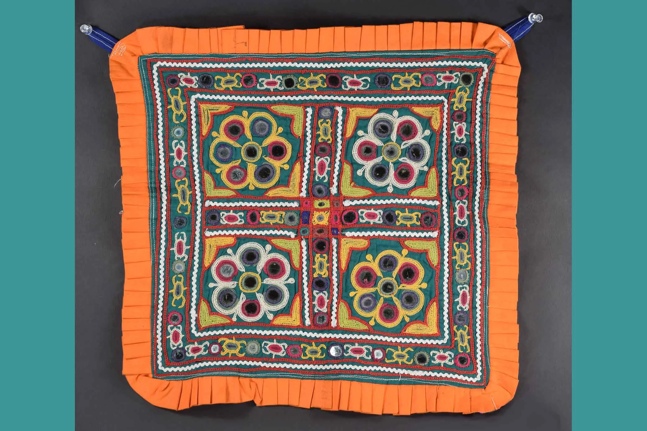 Banjari vintage chakla cloth 5, view 1