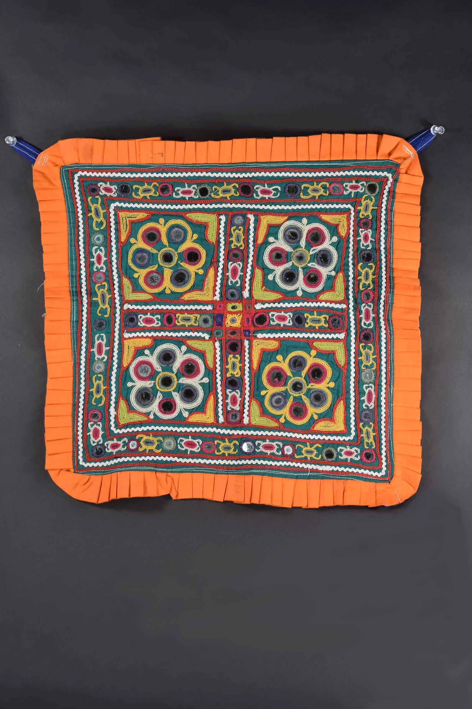 Banjari vintage chakla cloth 5, view 2