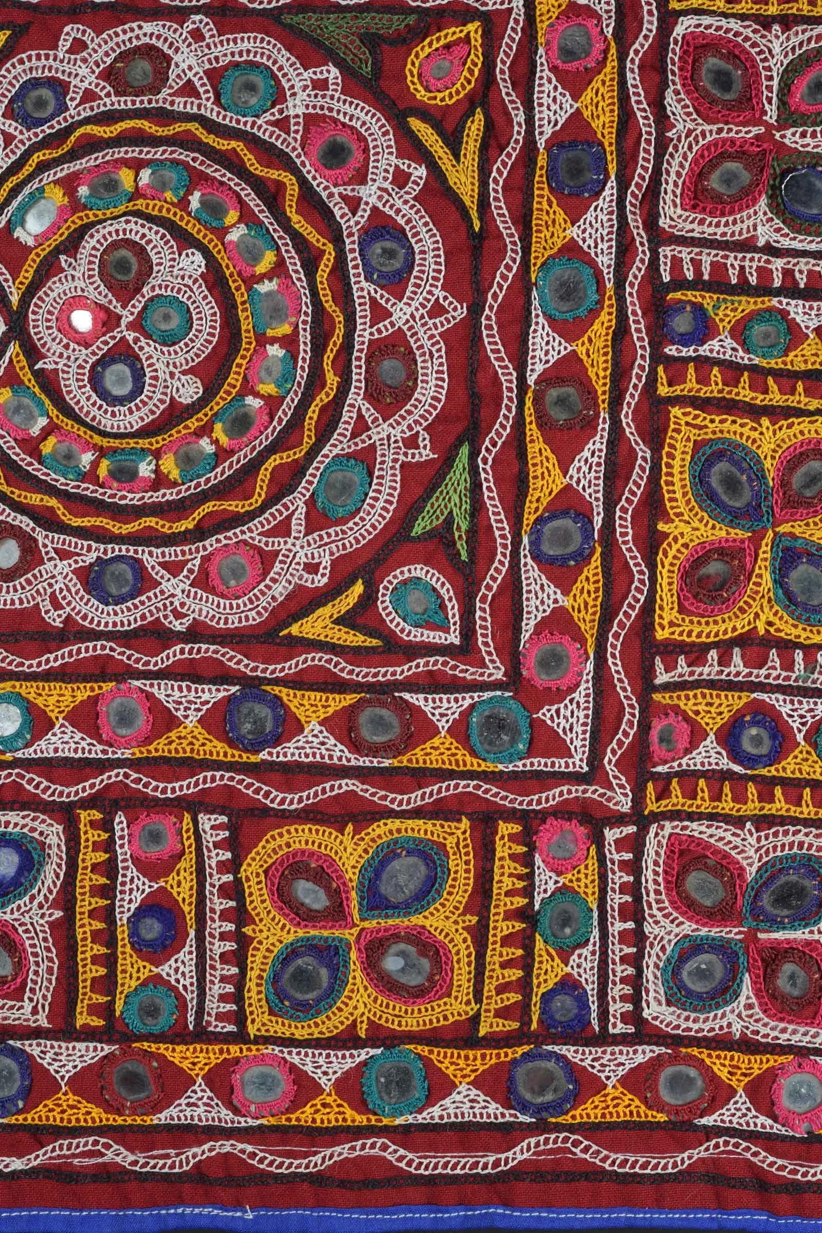 Banjari vintage chakla cloth 6, view 4