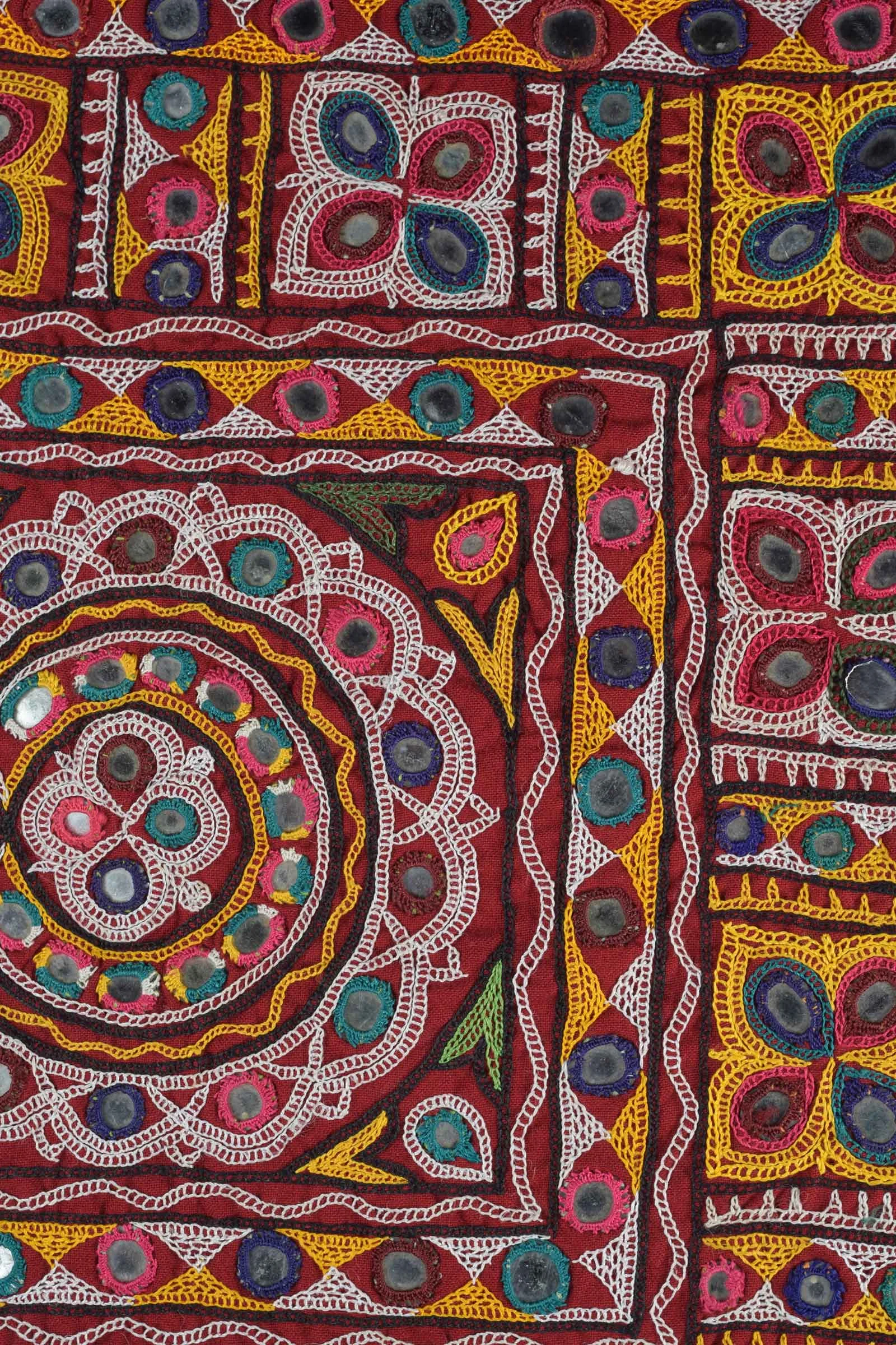 Banjari vintage chakla cloth 6, view 5