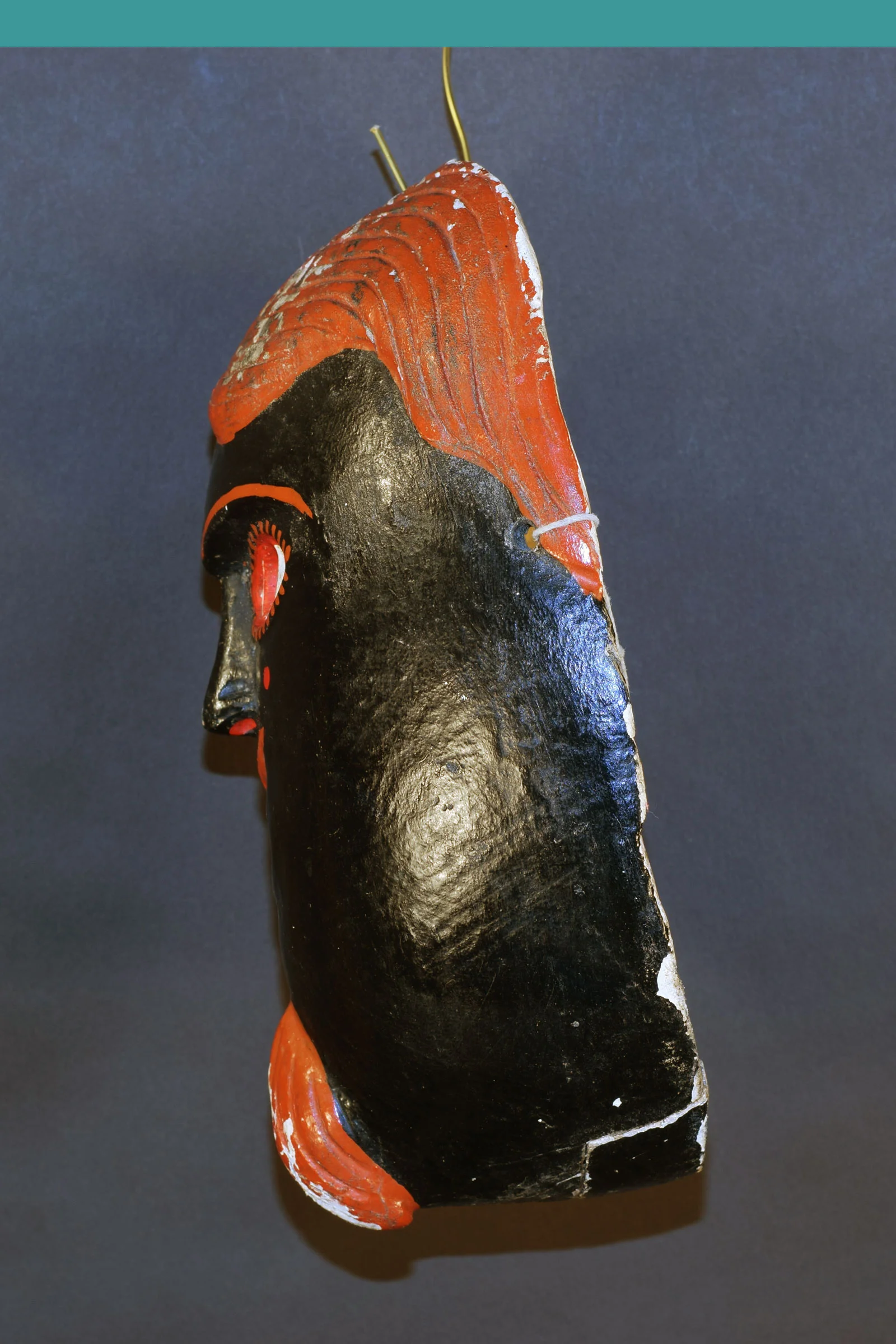Negro mask for Dance of Coanegro Mexico, View 3