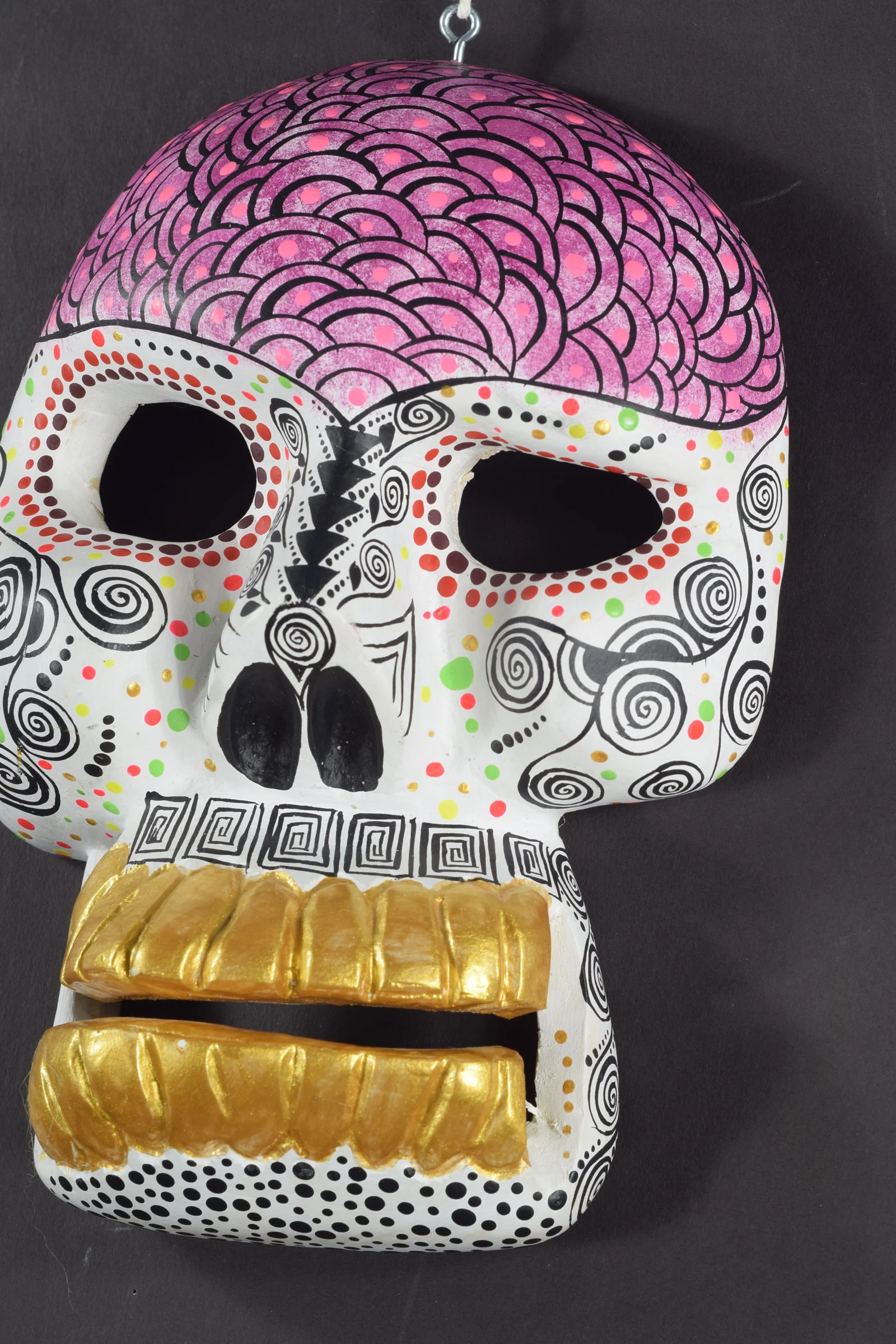 Gabriel Sosa Ortega skull mask 2 view 3