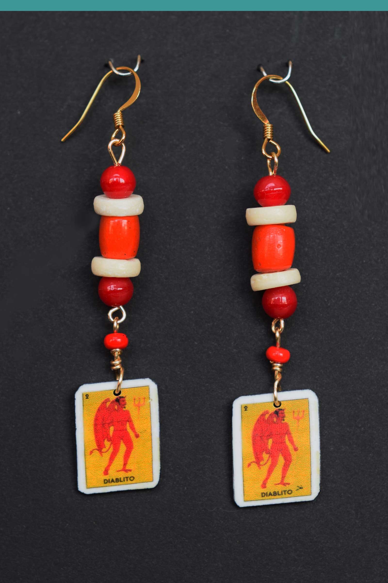 El diablito earrings, small image