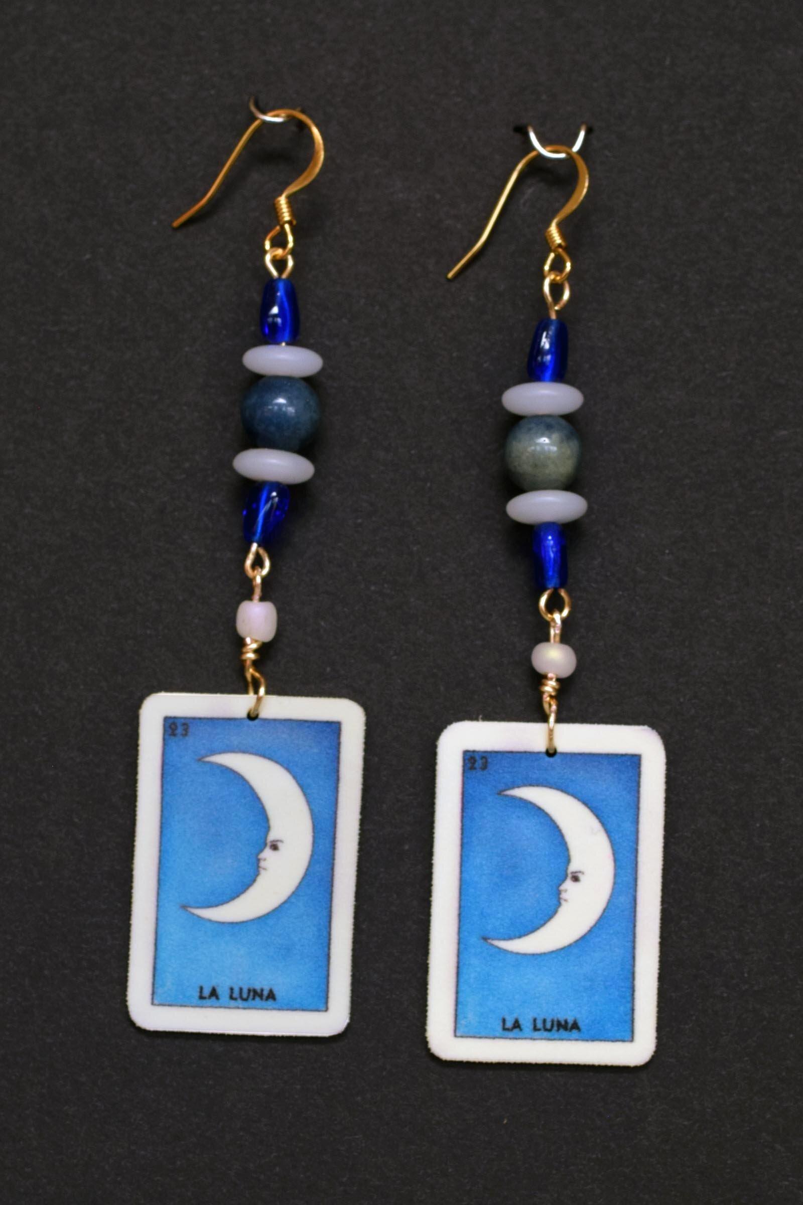 La Luna earrings, large image