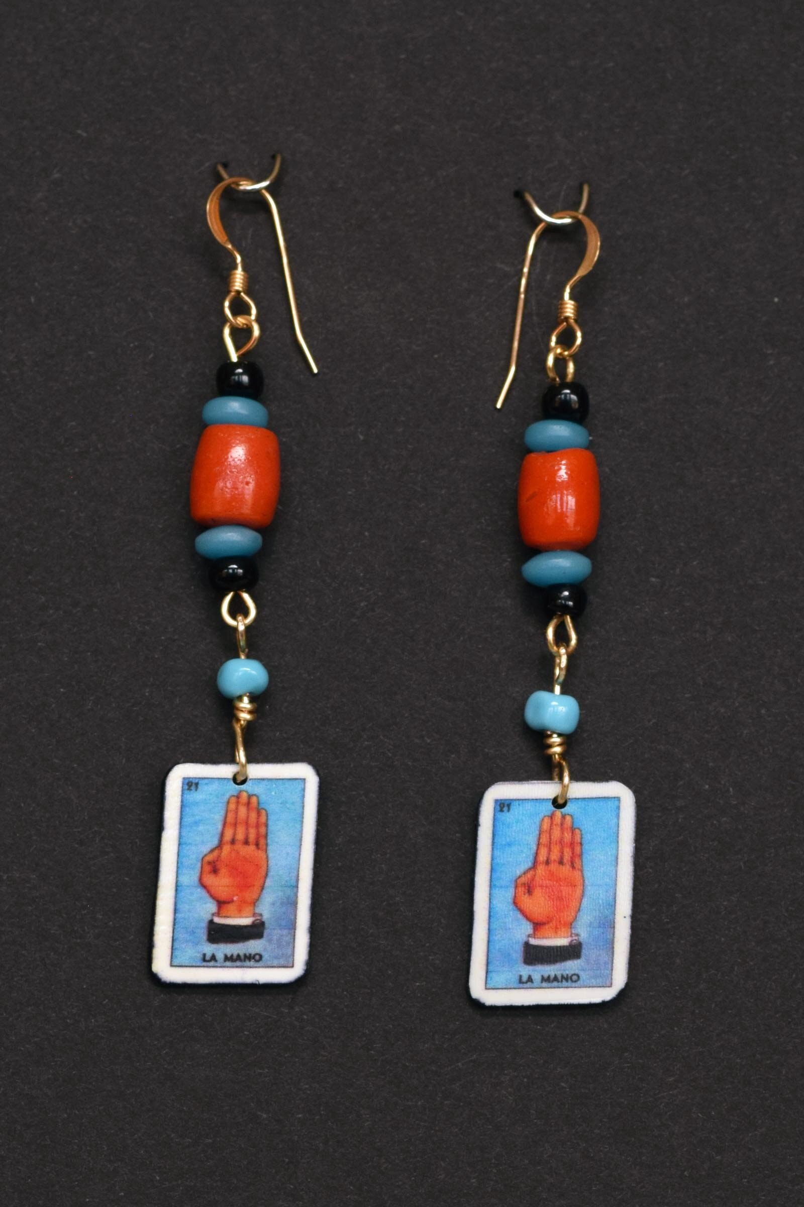 La Mano earrings 2, small image