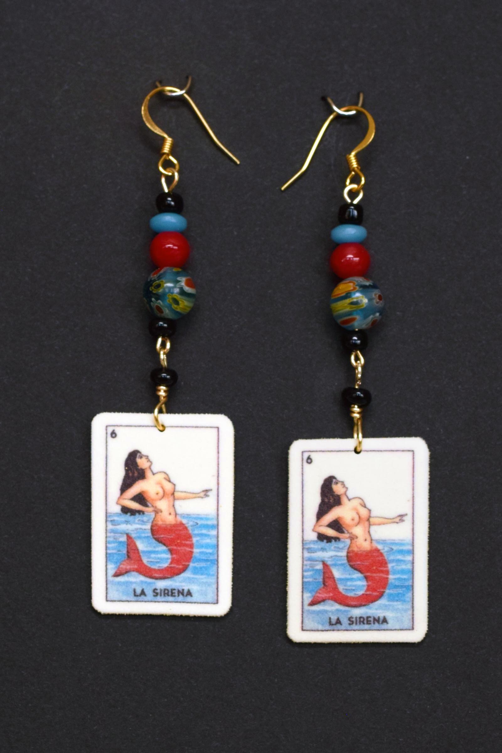 La Sirena earrings, large image
