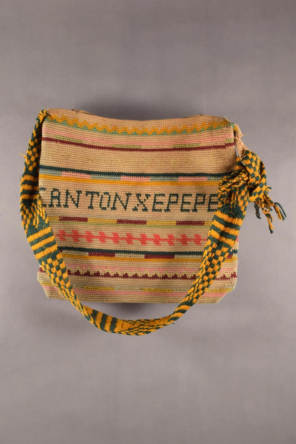 Guatemalan crocheted morral #1 — Las Manos Magicas Folk Art